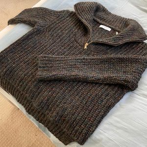 Sandro Half-Zip Sweater